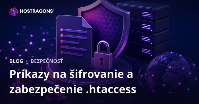 Príkazy na ochranu súboru .htaccess heslom a zvýšenie bezpečnosti webu