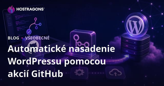 Automatické nasadenie WordPressu pomocou akcií GitHub