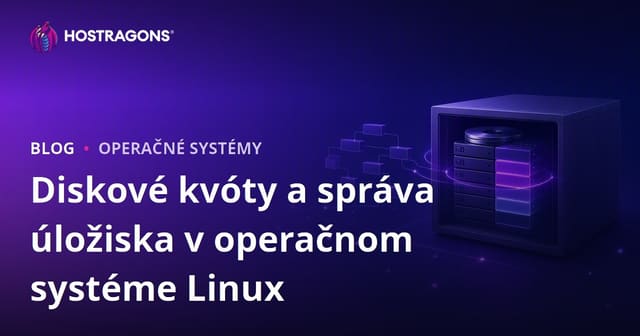 Diskové kvóty a správa úložiska v operačnom systéme Linux