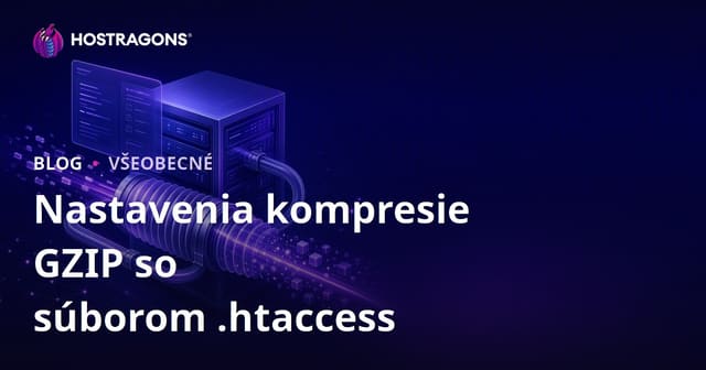 Nastavenia kompresie GZIP so súborom .htaccess