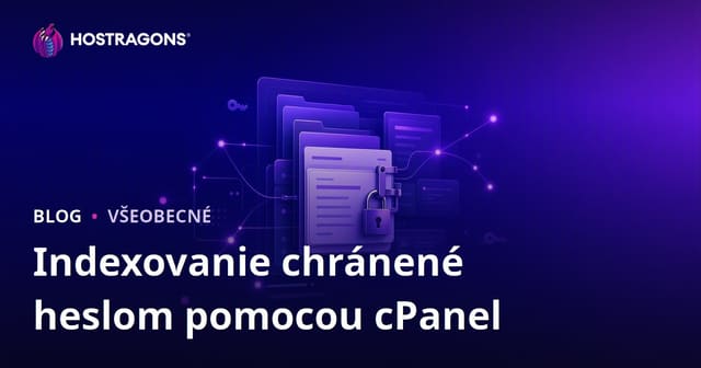 Indexovanie chránené heslom pomocou cPanel