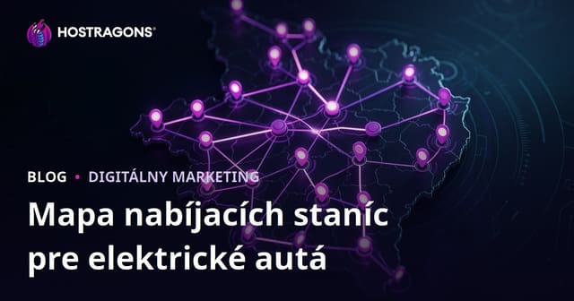 Mapa nabíjacích staníc pre elektrické vozidlá a metódy na generovanie regionálneho trafficu
