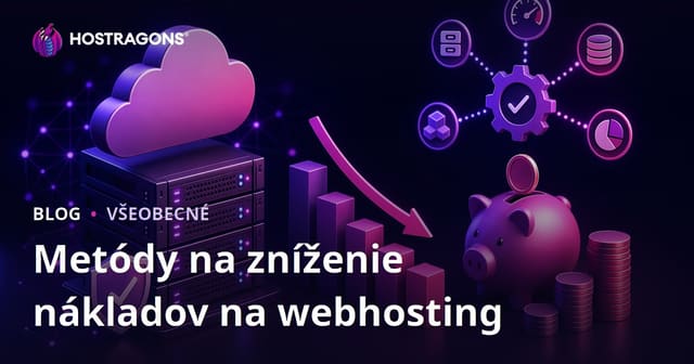 Metódy na zníženie nákladov na webhosting