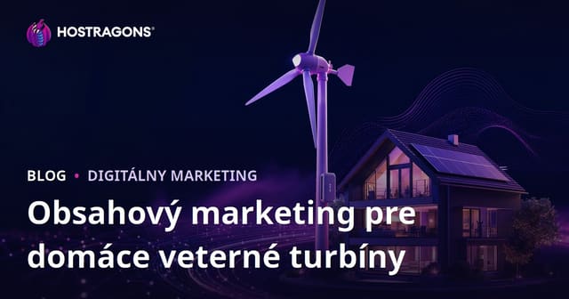 Obnoviteľné zdroje energie a technický obsah o domových veterných turbínach