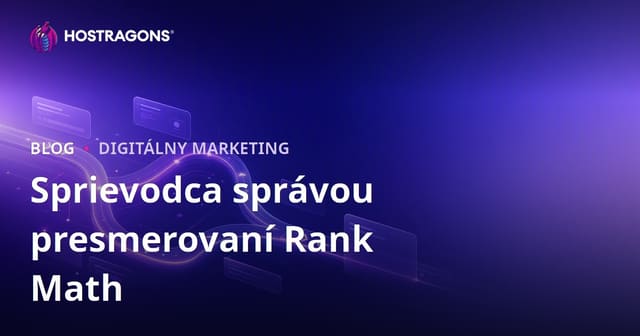 Pokročilé riadenie presmerovania s Rank Math SEO pluginom