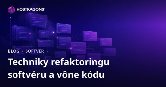 Techniky refaktoringu softvéru a vône kódu