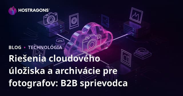 Riešenia cloudového úložiska a archivácie pre fotografov: B2B sprievodca