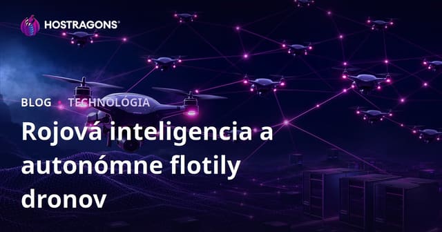 Systémy s kolektívnou inteligenciou a autonómne dronové flotily