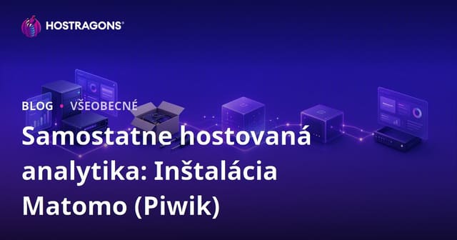 Samostatne hostovaná analytika: Inštalácia Matomo (Piwik)
