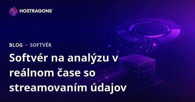 Softvér na analýzu v reálnom čase so streamovaním údajov