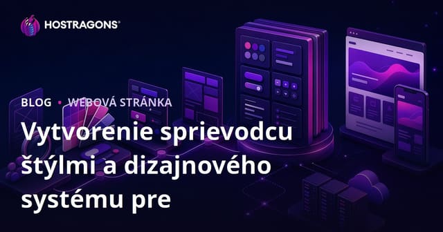 Sprievodca štýlom a systém návrhu pre vaše podnikanie