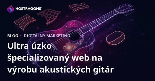 Ultra Niche Webstránka o Výrobe Akustických Gitár a Materiáloch pre Luthierov