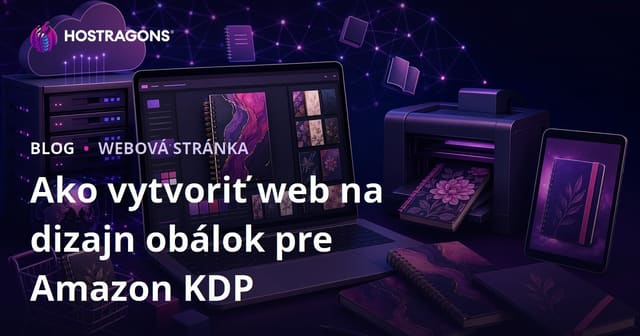 Vytvorenie webovej stránky na návrh obalov pre Amazon KDP (Kindle Direct Publishing)