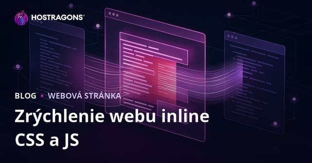 Zrýchlenie načítania stránky pomocou inline CSS a JS súborov