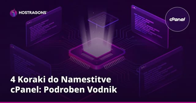 4 Koraki do Namestitve cPanel: Podroben Vodnik