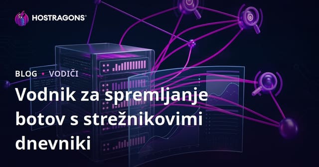 Analiza strežnih logov za sledenje botom iskalnikov