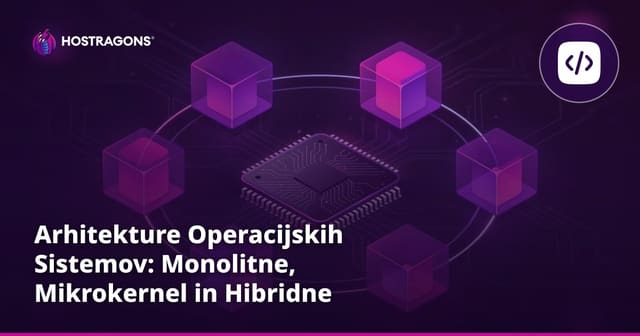 Arhitekture Operacijskih Sistemov: Monolitne, Mikrokernel in Hibridne Strukture
