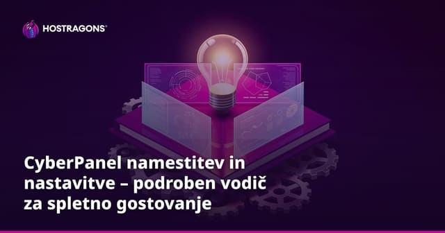 Vodnik za nastavitve namestitve CyberPanel