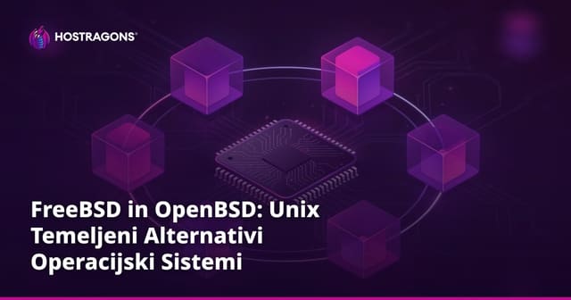 FreeBSD in OpenBSD: Unix Temeljeni Alternativi Operacijski Sistemi