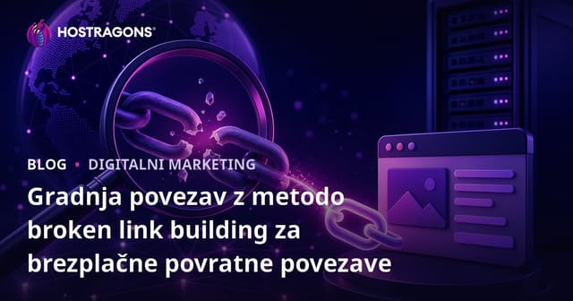 Gradnja povezav z metodo broken link building za brezplačne povratne povezave