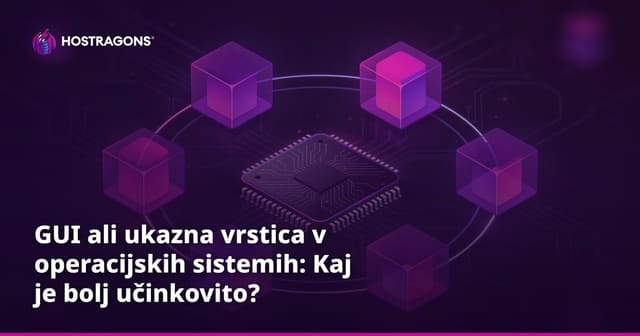 GUI ali ukazna vrstica v operacijskih sistemih: Kaj je bolj učinkovito?