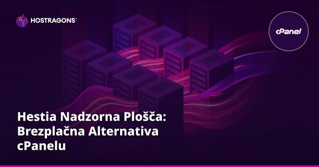 Hestia Nadzorna Plošča: Brezplačna Alternativa cPanelu