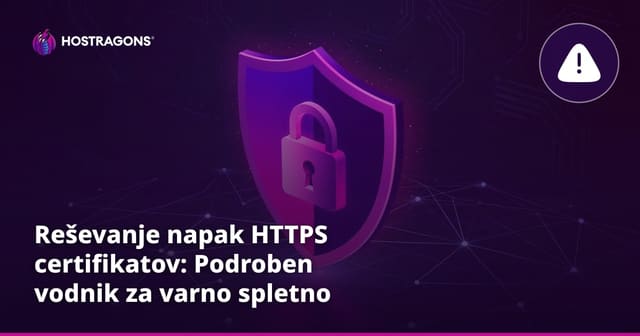 Reševanje napak HTTPS certifikatov: Podroben vodnik za varno spletno stran