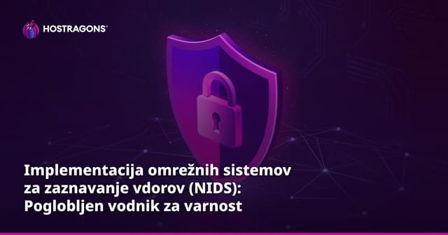 Implementacija omrežnih sistemov za zaznavanje vdorov (NIDS): Poglobljen vodnik za varnost omrežja