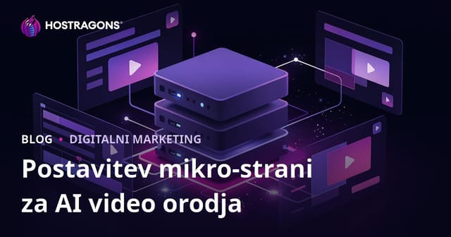 Kako Ustvariti Mikro-Nišno Spletno Stran za Orodja za Urejanje Videov z Umetno Inteligenco (CapCut, Runway)?
