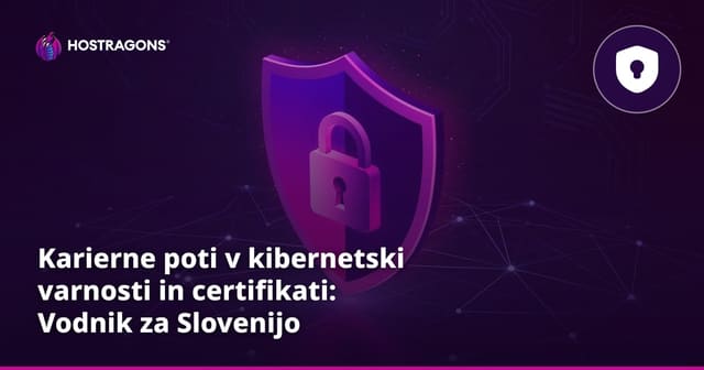 Karierne poti v kibernetski varnosti in certifikati: Vodnik za Slovenijo