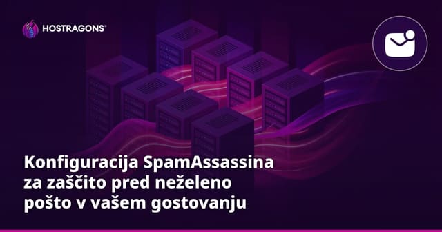 Konfiguracija SpamAssassina za zaščito pred neželeno pošto v vašem gostovanju