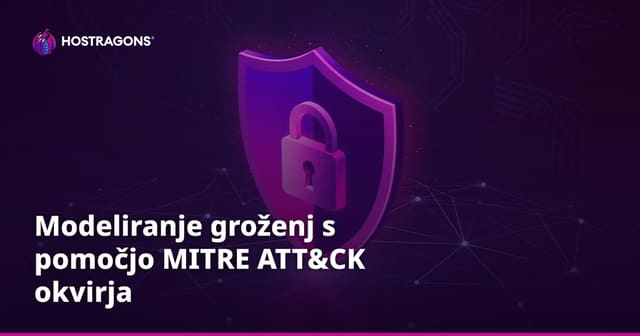 Modeliranje groženj s pomočjo MITRE ATT&CK okvirja