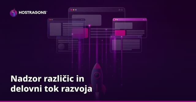Nadzor različic in delovni tok razvoja