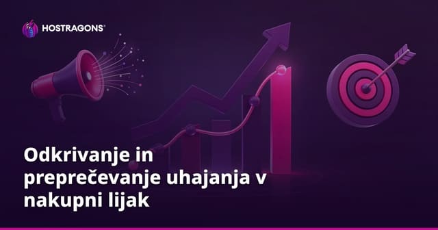 Odkrivanje in preprečevanje uhajanja v nakupni lijak