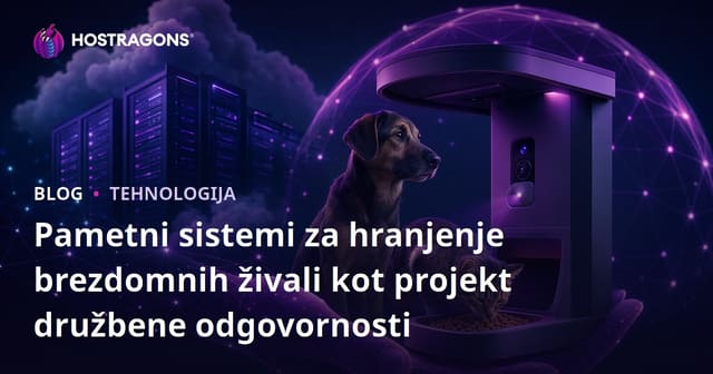 Pametni sistemi za hranjenje brezdomnih živali kot projekt družbene odgovornosti