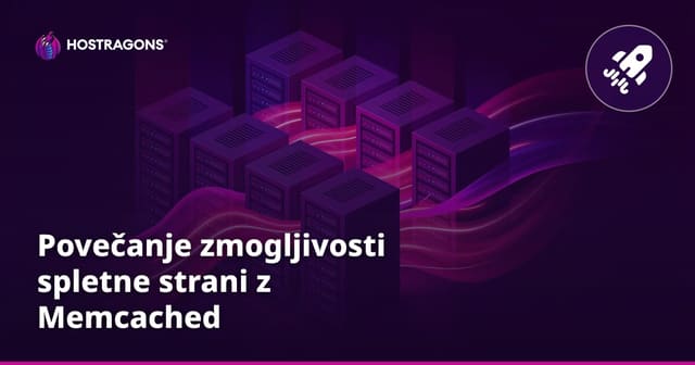 Povečanje zmogljivosti spletne strani z Memcached