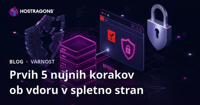 Prvi 5 nujni korak za obnovitev, ko je vaša spletna stran heknjena