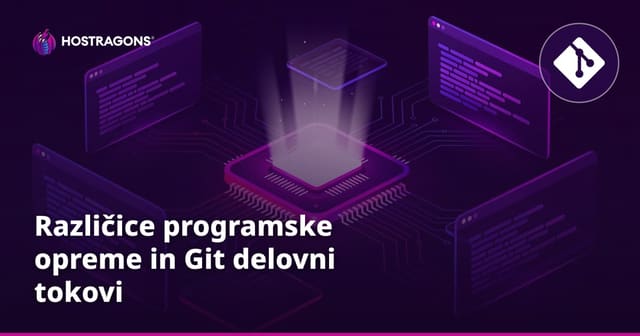 Različice programske opreme in Git delovni tokovi
