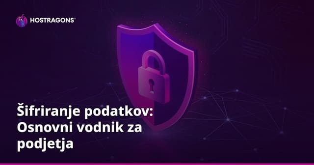 Šifriranje podatkov: Osnovni vodnik za podjetja