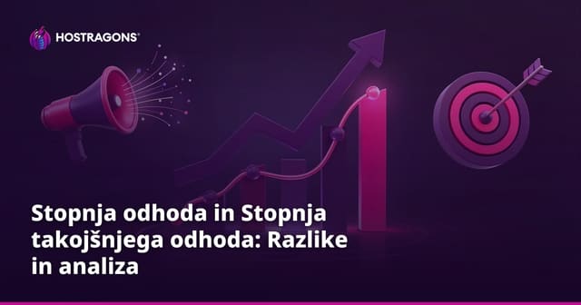 Stopnja odhoda in Stopnja takojšnjega odhoda: Razlike in analiza