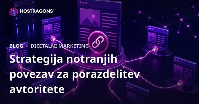 Strategija notranjih povezav za prenos avtoritete strani
