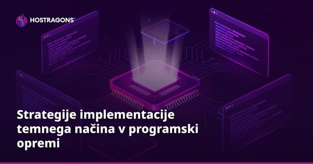 Strategije implementacije temnega načina v programski opremi