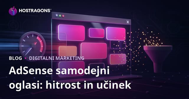 Učinki avtomatskih oglasov Google AdSense na stopnjo konverzije in hitrost