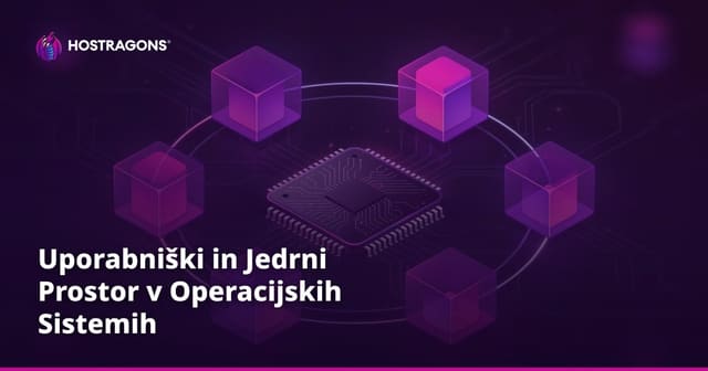 Uporabniški prostor proti jedrnemu prostoru v operacijskih sistemih