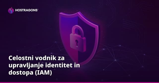Celostni vodnik za upravljanje identitet in dostopa (IAM)