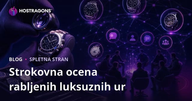 Upravljenje nišnega foruma za strokovno oceno rabljenih luksuznih ur