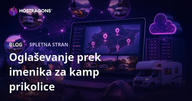 Ustvarjanje regionalnega imenika za karavane in kampiranje za pridobivanje oglasov