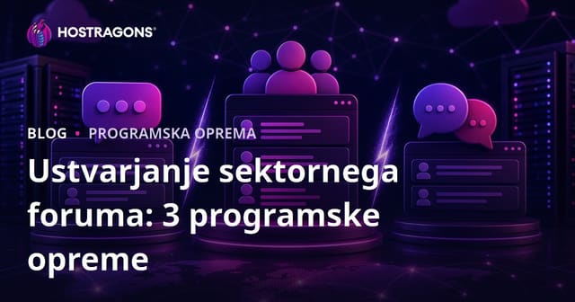 Ustvarjanje Sektorskega Foruma: XenForo proti vBulletin proti phpBB