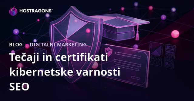 SEO-vodnik za izobraževalni blog z ocenami tečajev in certifikatov s področja kibernetske varnosti
