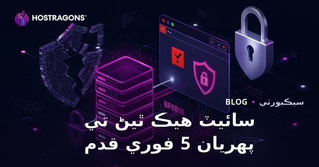 جيڪڏهن توهان جي ويب سائيٽ هئڻ کان پوء پهريون 5 ايمرجنسي بحالي اقدام